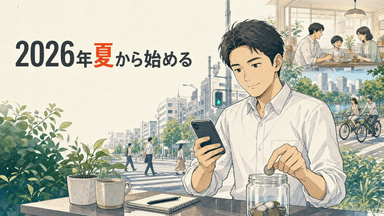 【2026年夏版】年収500万円が何もしない場合と5つの対策を10年比較|新NISA・固定費・ふるさと納税 の案内イメージ