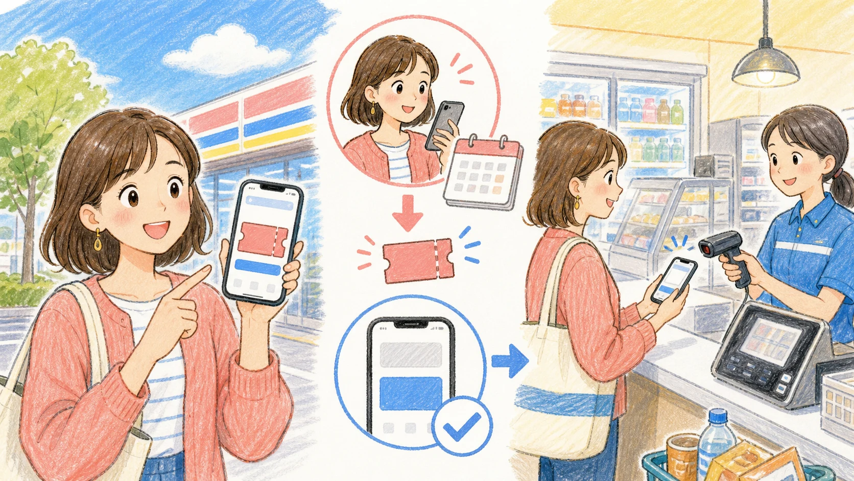 ソフトバンクユーザー限定｜セブン-イレブンアプリ PayPayクーポン 7月31日まで・最大10%・上限100ポイント の案内イメージ